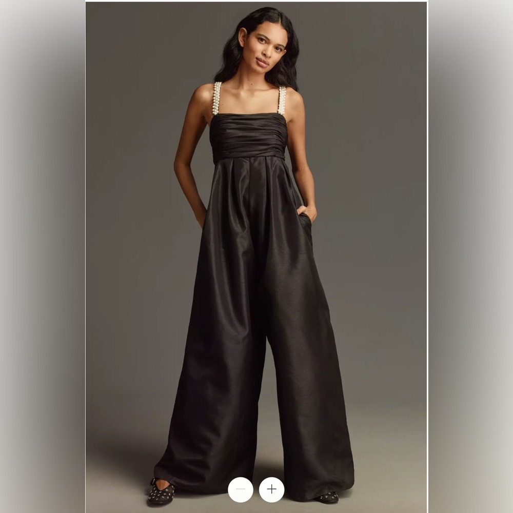 Hutch The Mabel Rhinestone Wide-Leg Jumpsuit